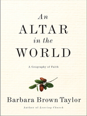 cover image of An Altar in the World